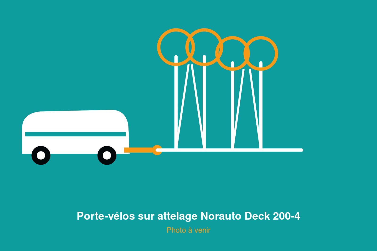 Location de porte-vélos sur attelage à Valras-Plage à Valras-Plage